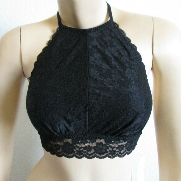 gilly hicks lace halter bralette